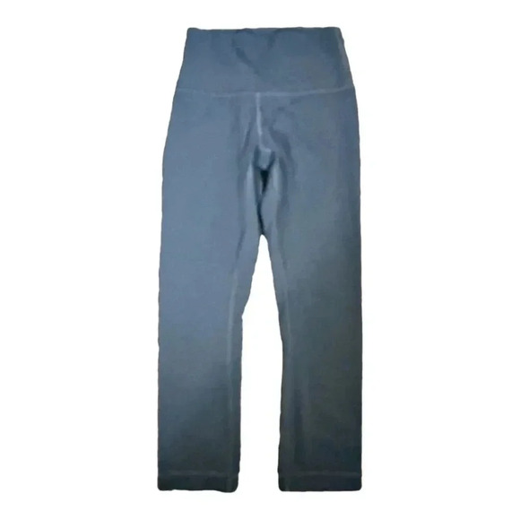 Lululemon Women's High-Rise Blue Ankle Leggings Size M Activewear - Picture 1 of 3